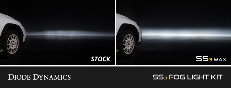 Toyota Tundra Fog Lights - Diode Dynamics - SS3 Pro Type TS Kit - Yellow - `00-`07